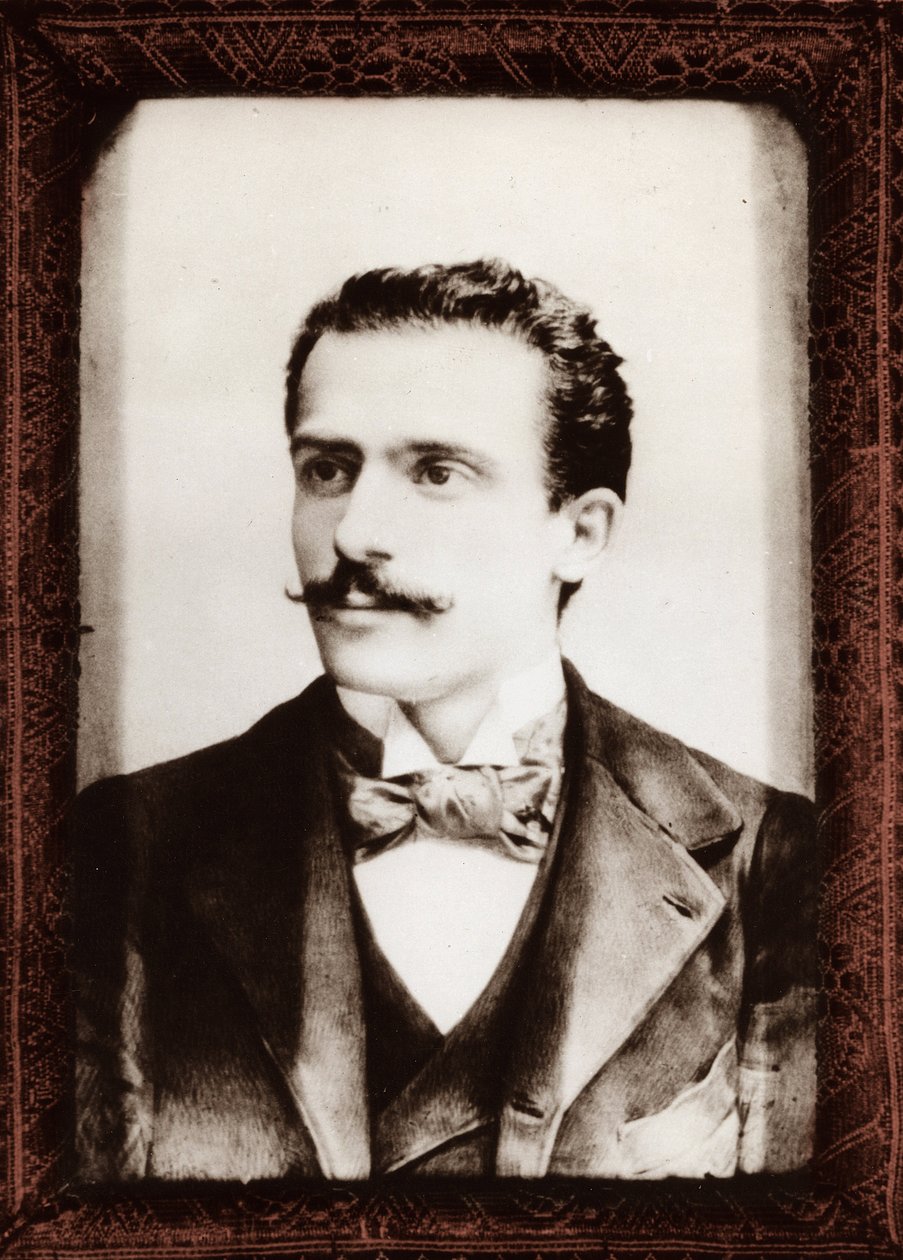 Porträt von Arturo Toscanini (1867-1957) im Jahr 1896 von Unknown photographer