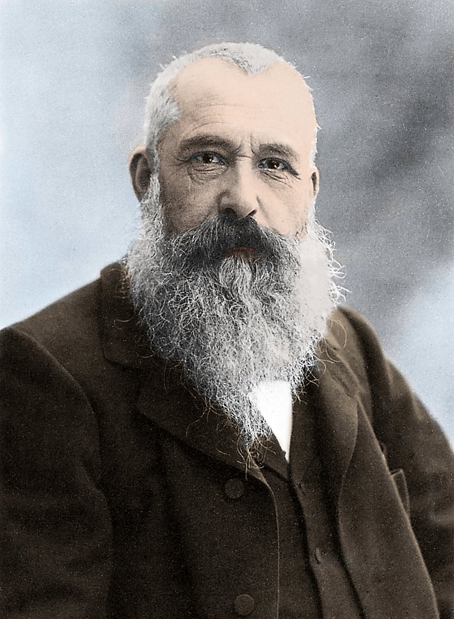 Porträt von Claude Monet (1840-1926), französischer Maler von Unknown photographer