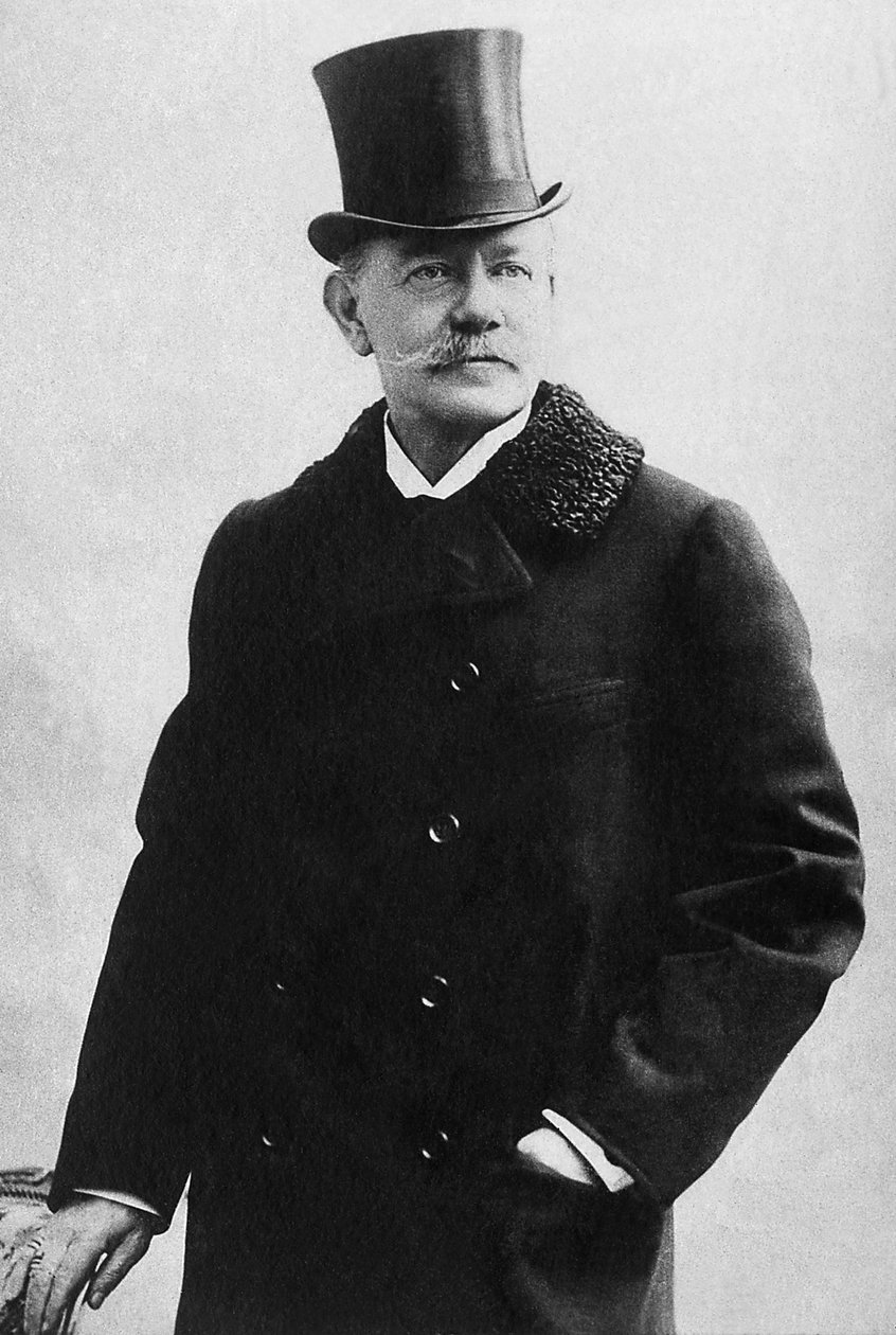 Porträt von Graf Michael Nicolaievich Muravieff (1845-1900) russischer Politiker. Fotografie, Anfang des 20. Jahrhunderts. von Unknown photographer