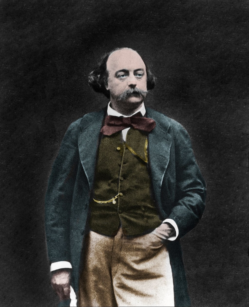 Porträt des englischen Schriftstellers Gustave Flaubert (1821-1880) von Unknown photographer