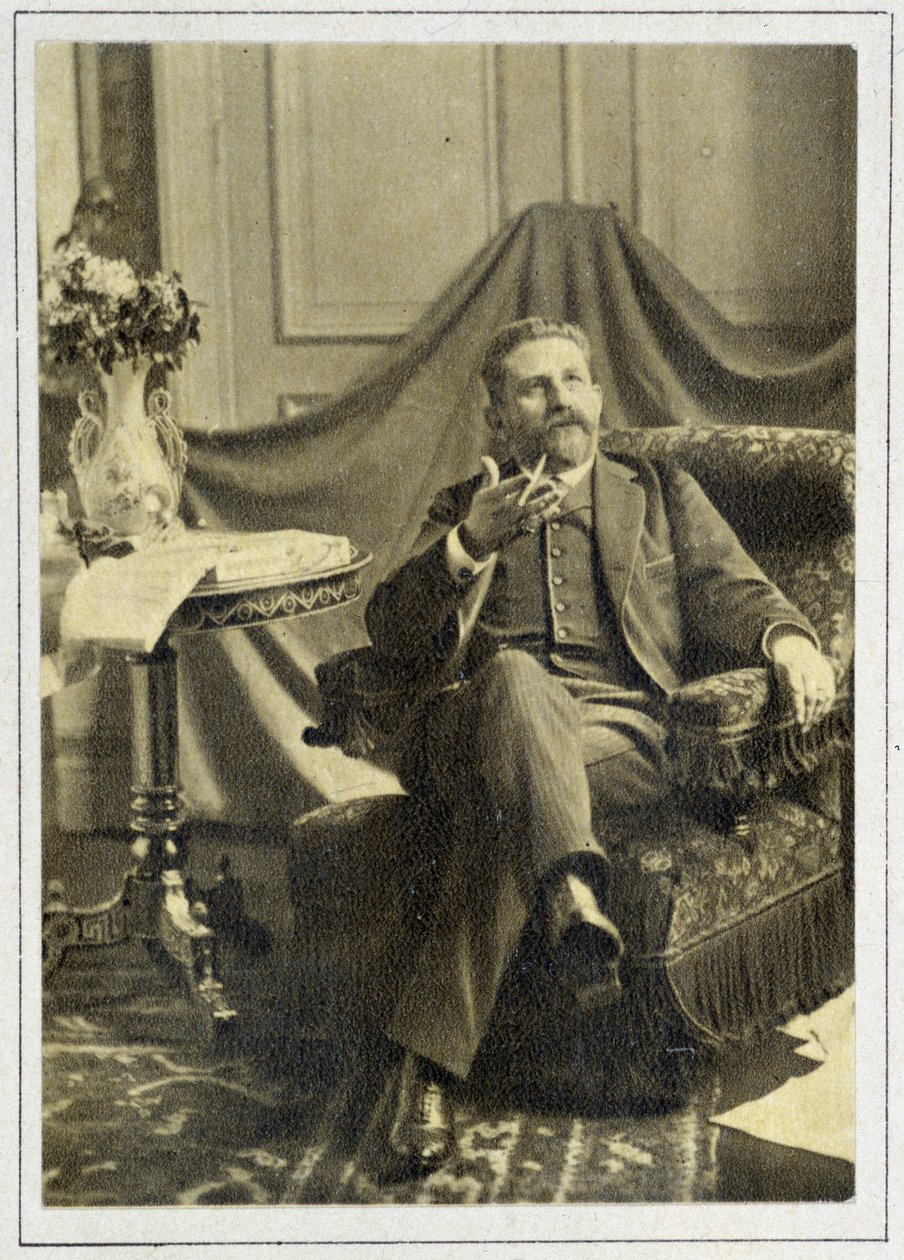 Porträt von General Georges Boulanger (1837 - 1891) von Unknown photographer