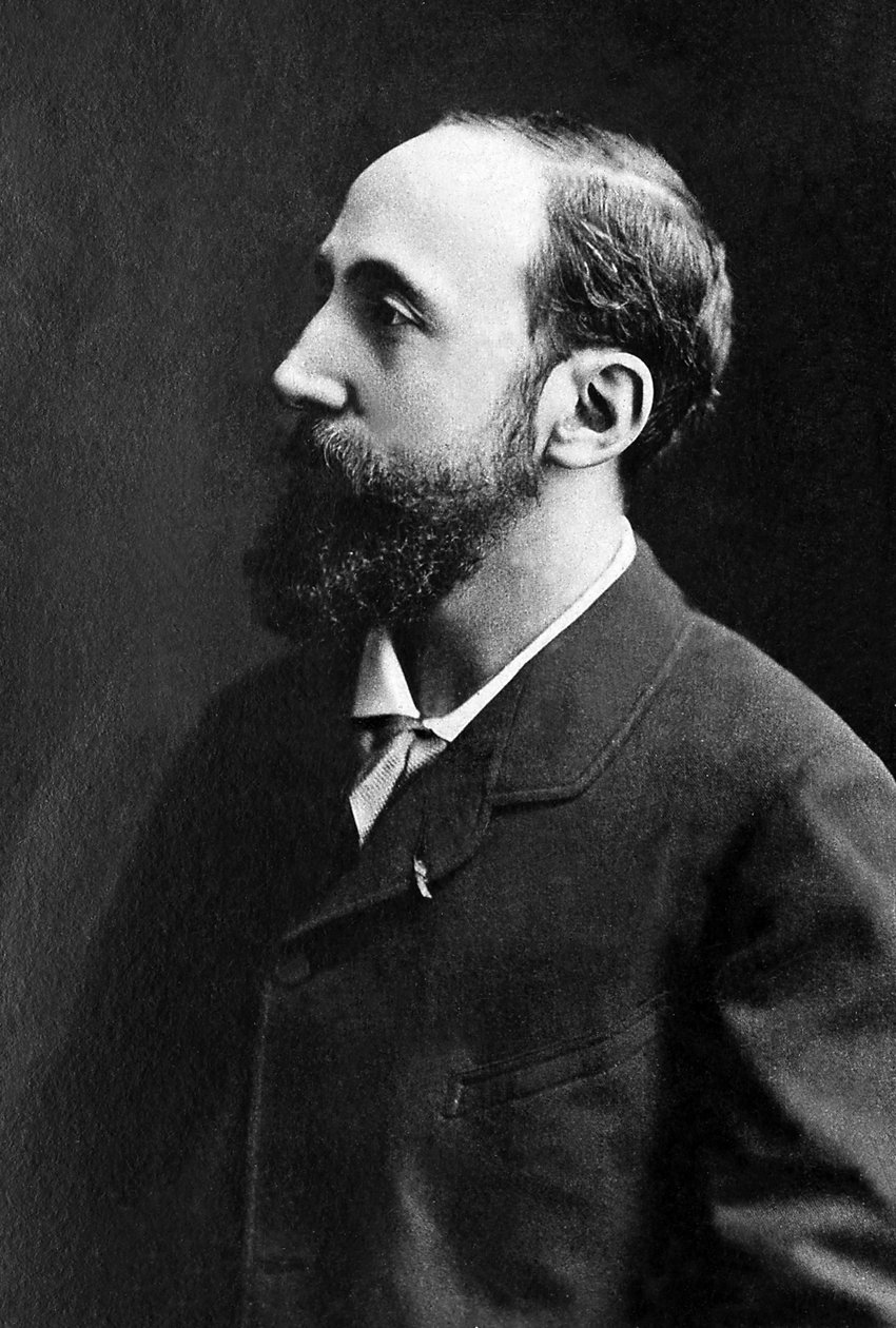 Porträt von Jules Claretie (1840-1888), französischer Romanautor. von Unknown photographer