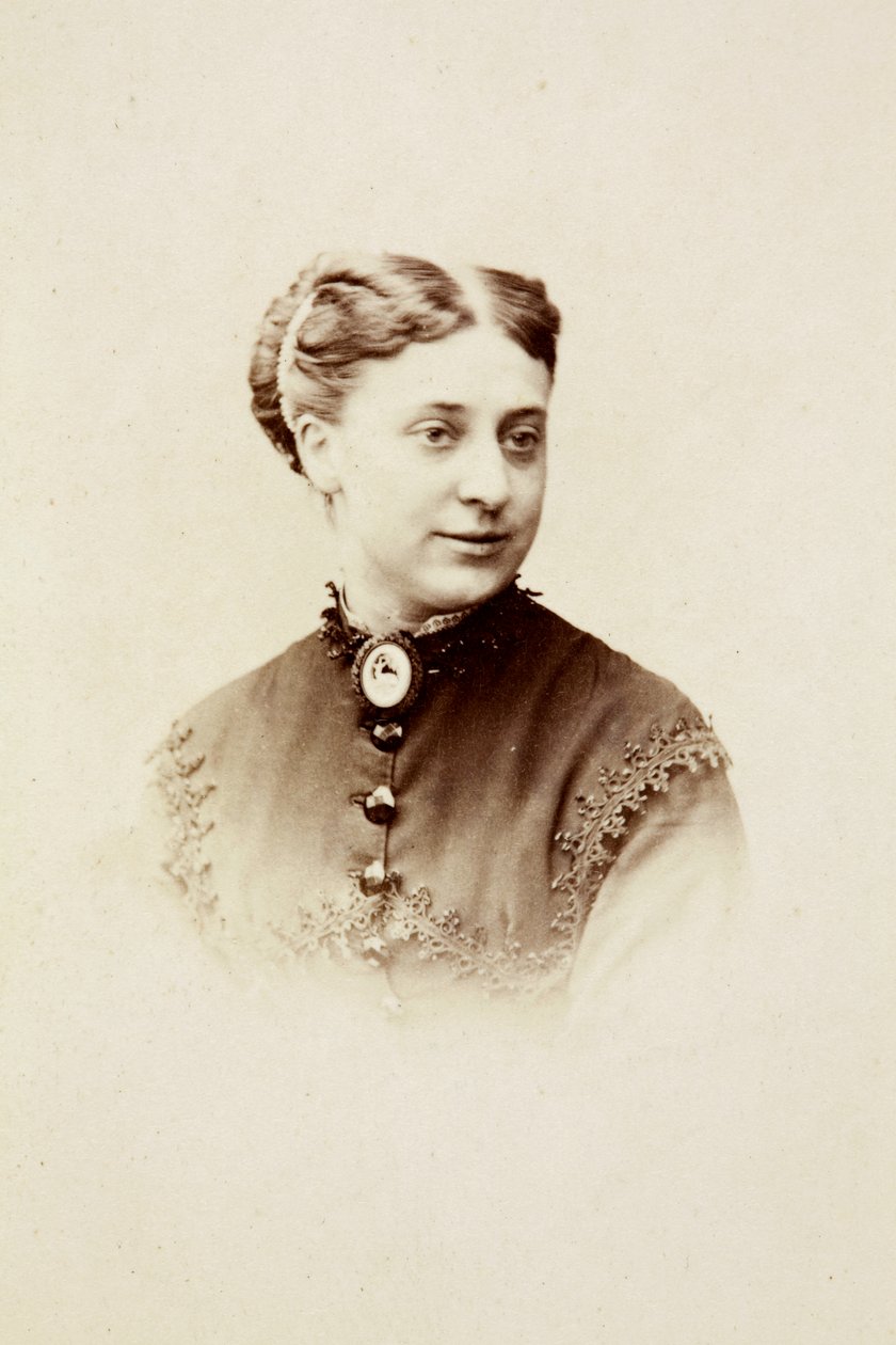 Porträt von Miss Dunlop, ca. 1860er (s/w Foto) von Unknown photographer