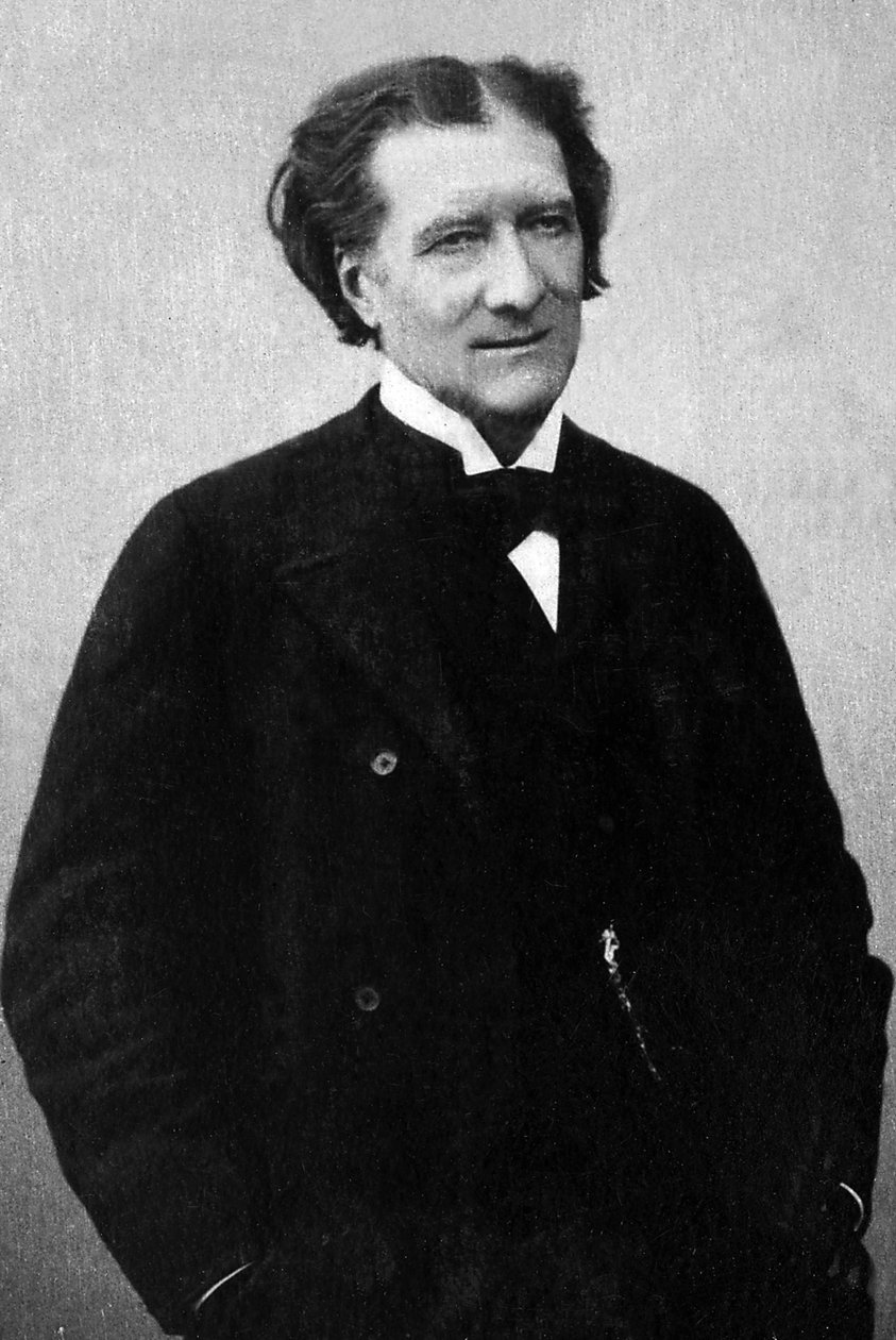 Porträt von Victorien Sardou (1831-1908), französischer Dramatiker. von Unknown photographer