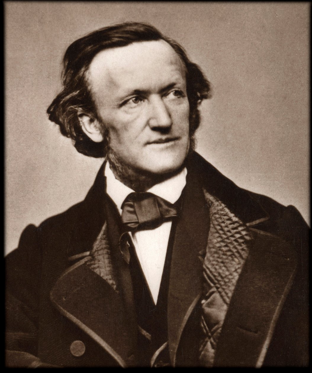 Porträt des Komponisten Richard Wagner (1813-1883) von Unknown photographer