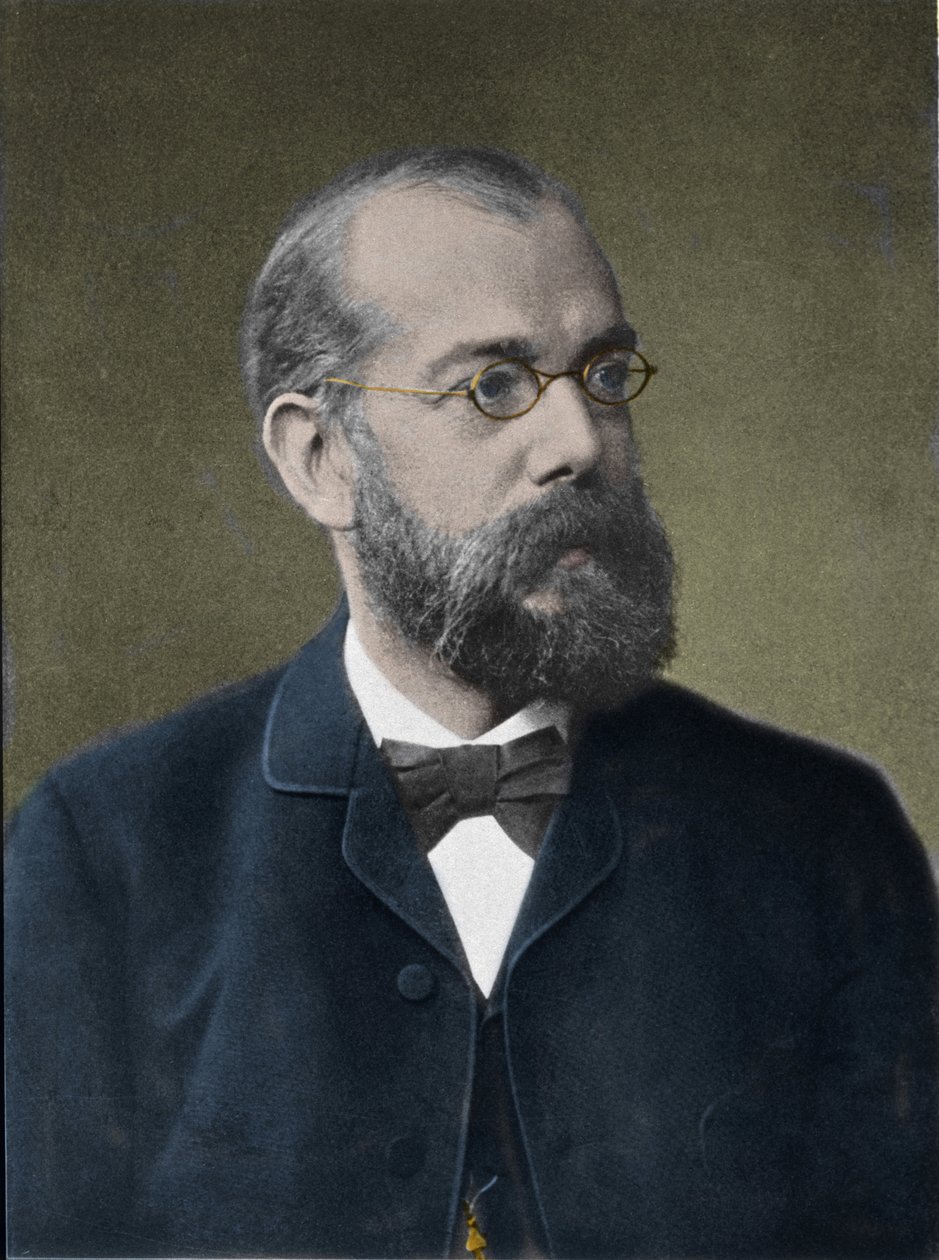 Porträt des deutschen Arztes Robert Koch (1843-1910) von Unknown photographer