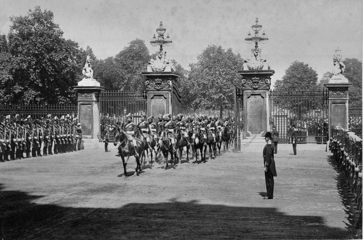Diamantjubiläumsprozession von Königin Victoria, 22. Juni 1897 (s/w Foto) von Unknown photographer