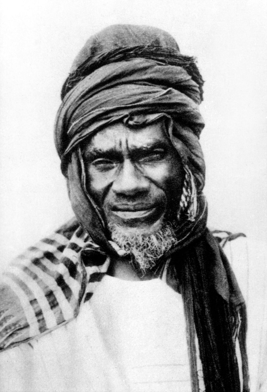 Samory Toure von Unknown photographer: Kunstdruck kaufen