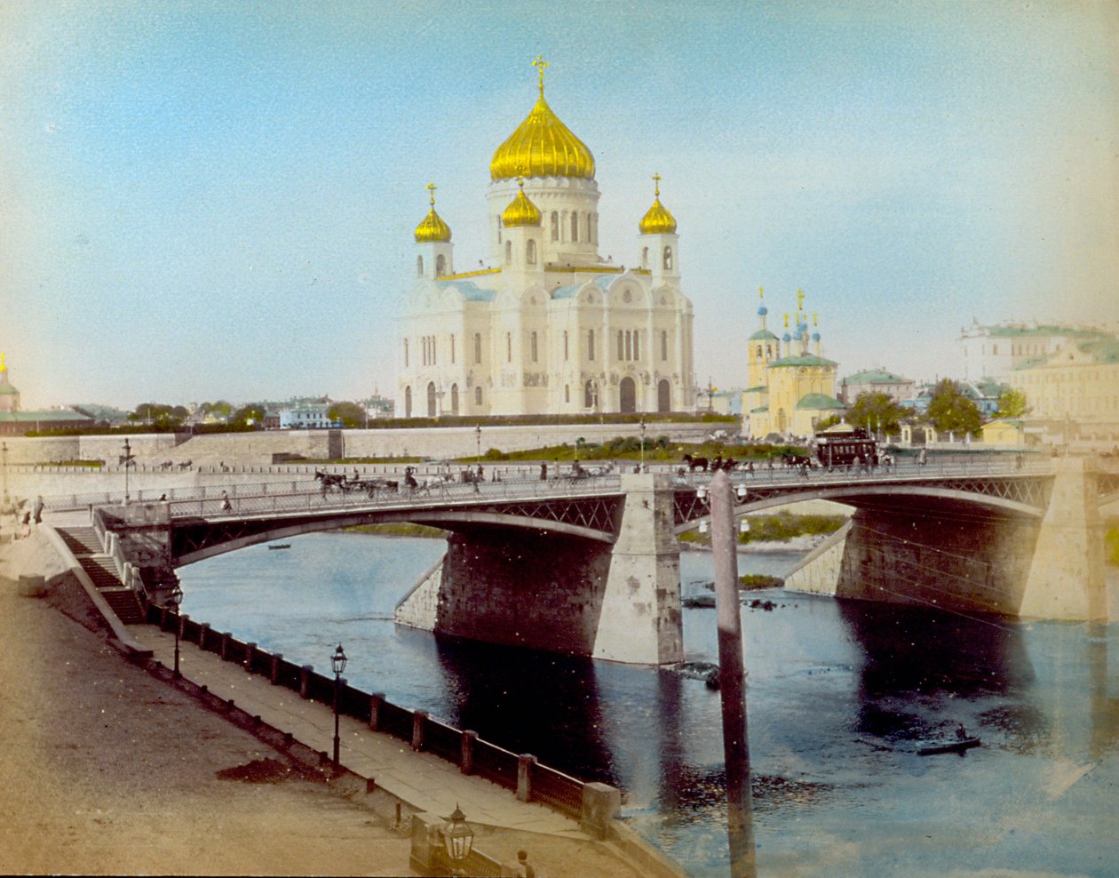Christ-Erlöser-Kathedrale, Moskau von Unknown photographer