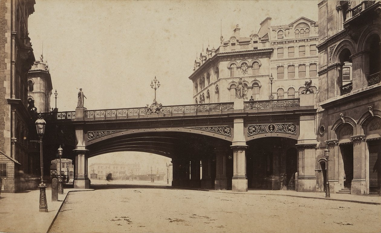 Der Holborn Viadukt, London von Unknown photographer