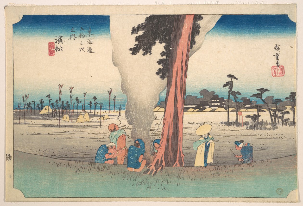 Hamamatsu, Toko no Zu von Utagawa Hiroshige