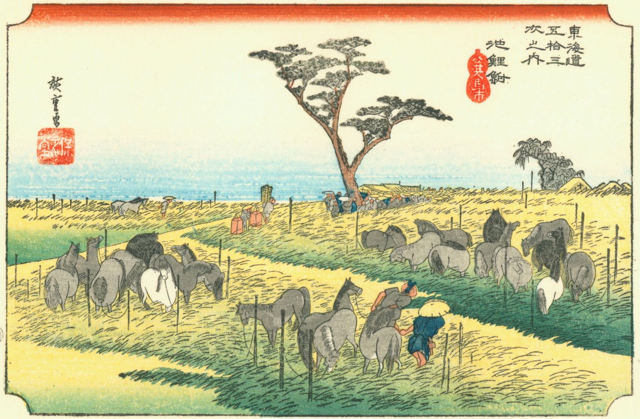 Chirifu von Utagawa Hiroshige