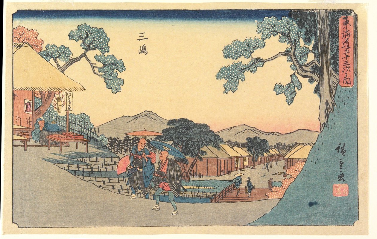 Mishima von Utagawa Hiroshige