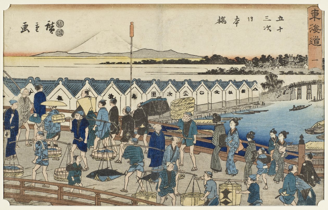 Nihonbashi von Utagawa Hiroshige