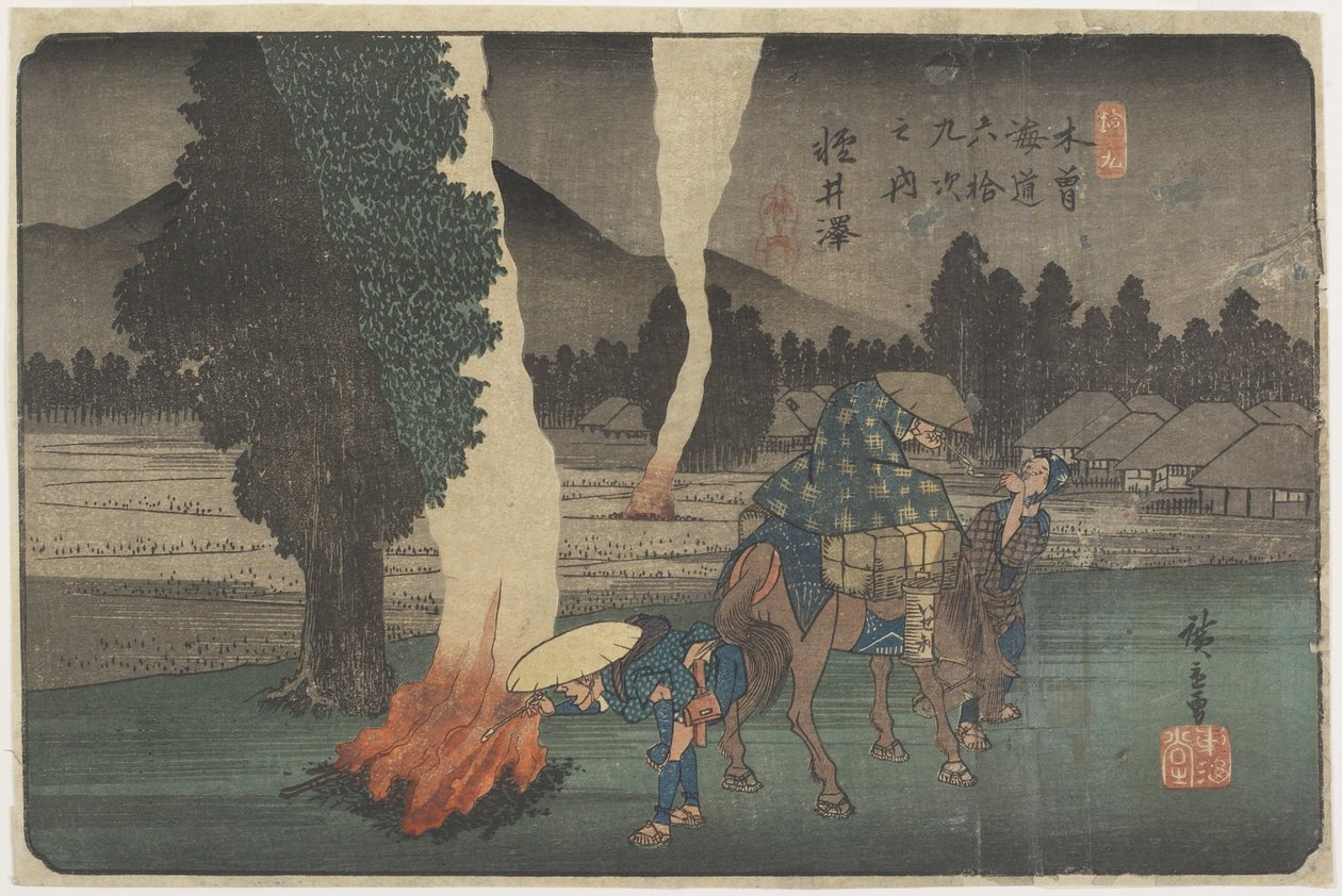 Nr.19 Karuizawa von Utagawa Hiroshige