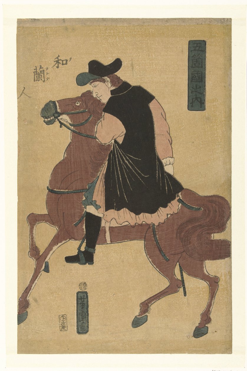 Holländer von Utagawa Yoshitora
