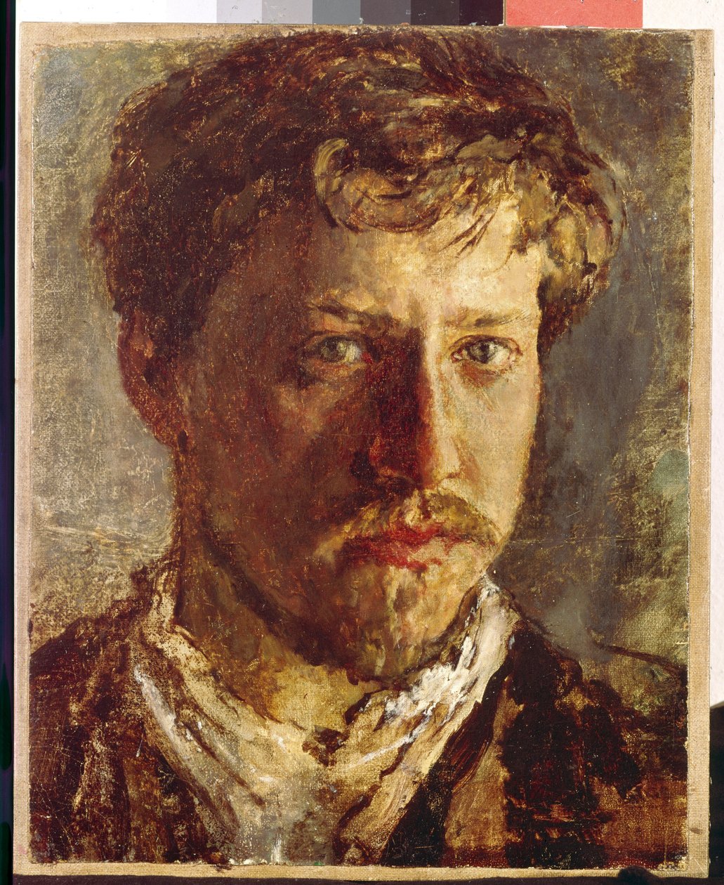 Selbstporträt von Valentin Aleksandrovich Serov