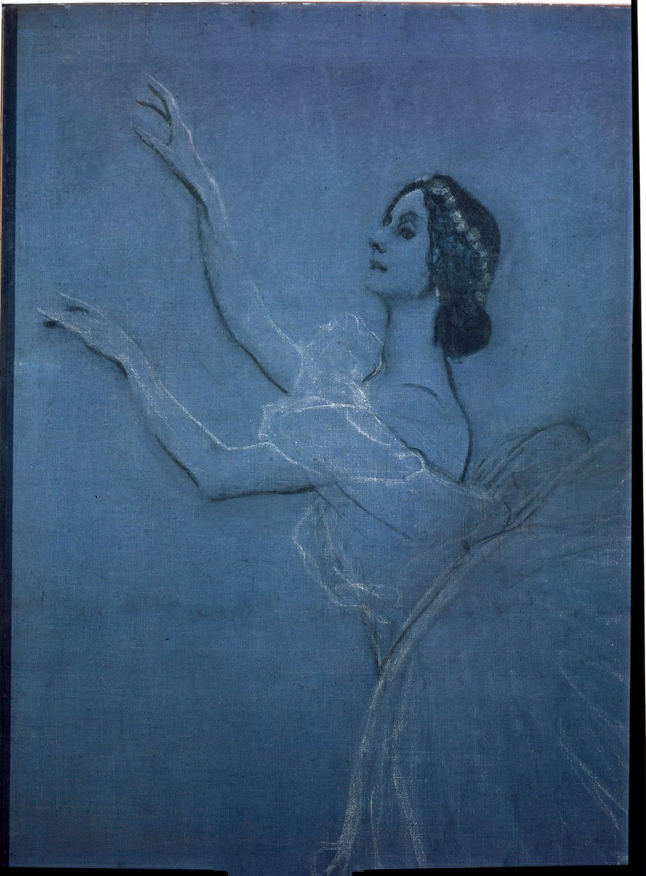 Die Ballerina Anna Pavlova im Ballett 
