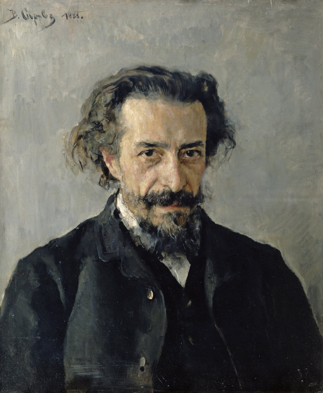 Porträt von Pavel Blaramberg (1841-1908) 1888 von Valentin Aleksandrovich Serov