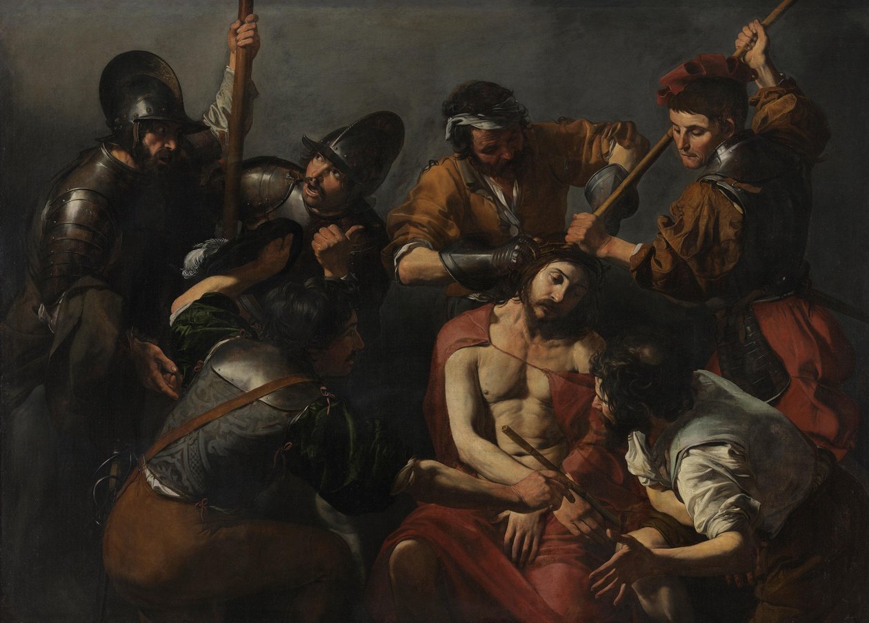 Dornenkrönung Christi von Valentin de Boulogne