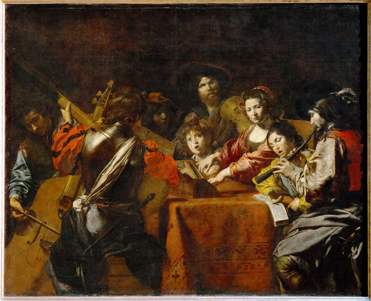 Ein Konzert von Valentin de Boulogne