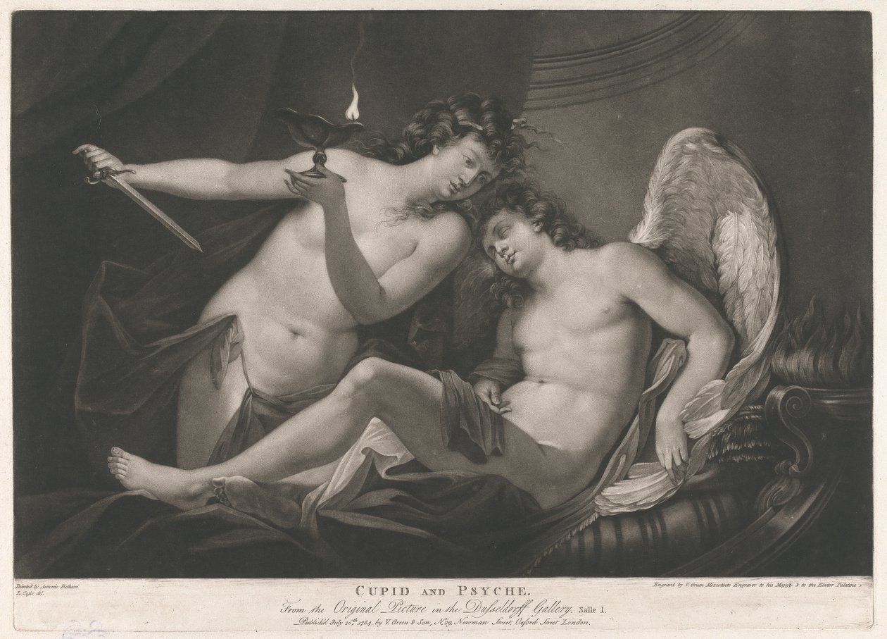 Cupid und Psyche von Valentine Green
