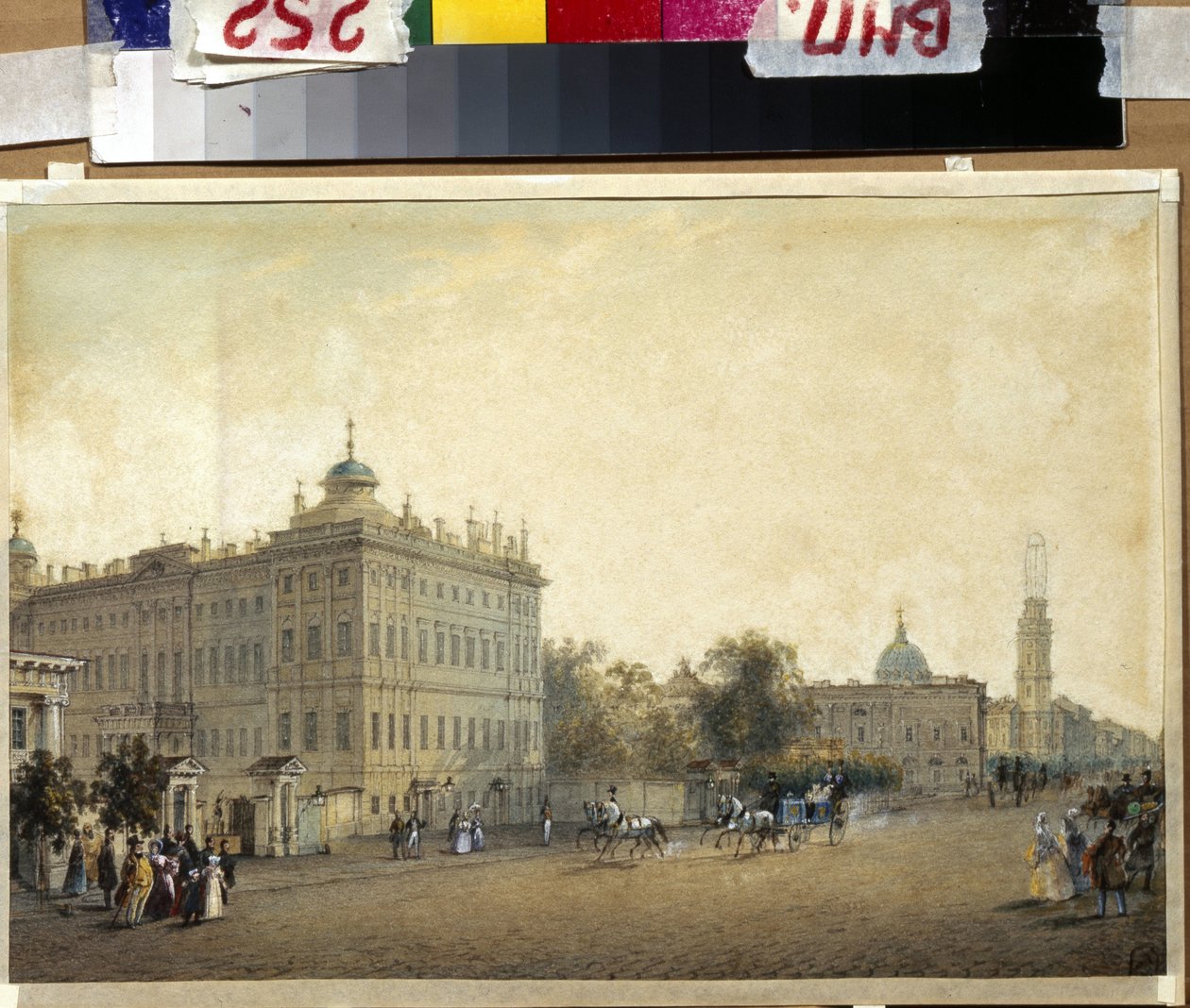 Sankt Petersburg. Der Anitschkow-Palast von Vasili Semenovich Sadovnikov