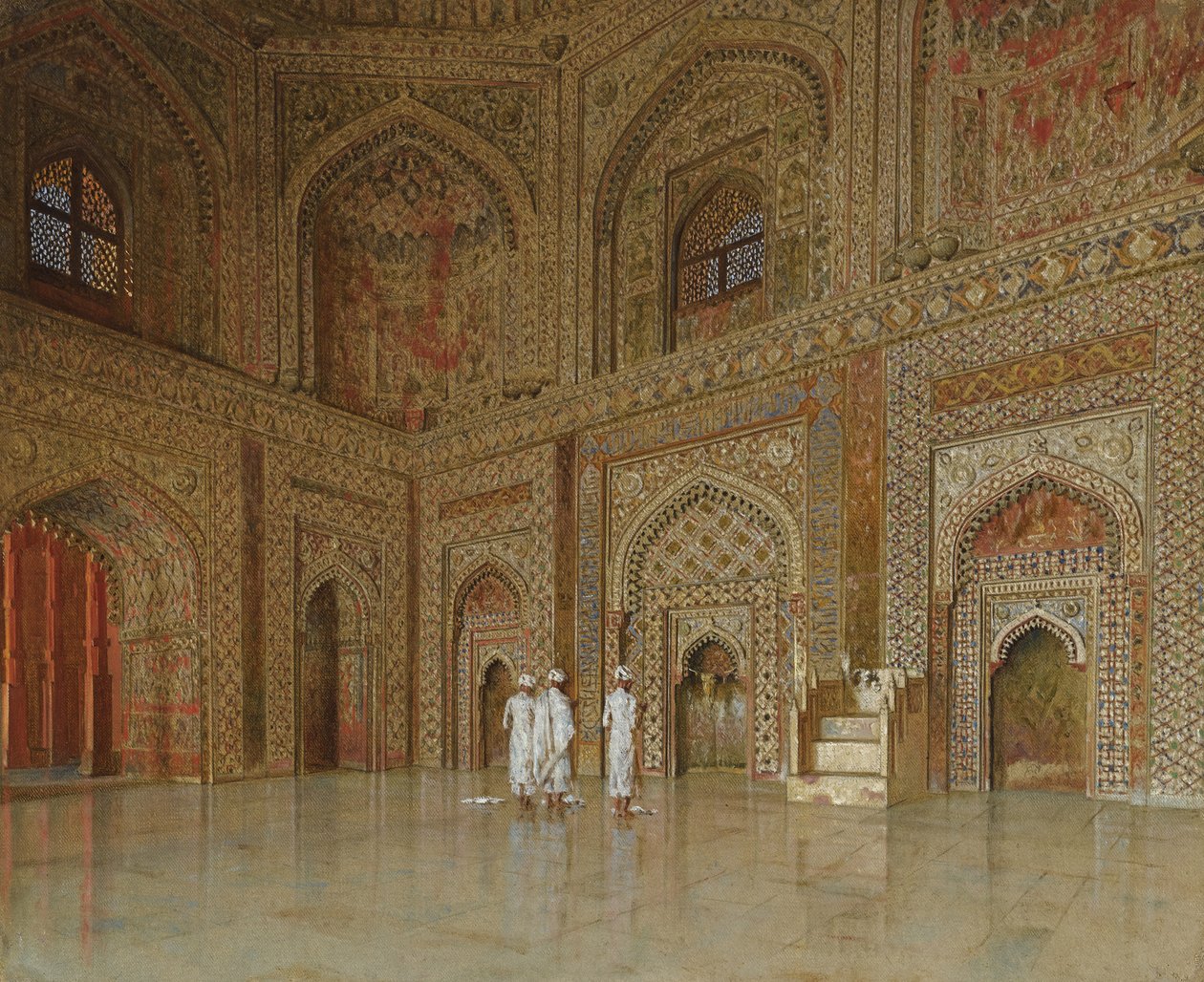Die Moschee in Fatehpur Sikri von Vasili Vasilievich Vereshchagin
