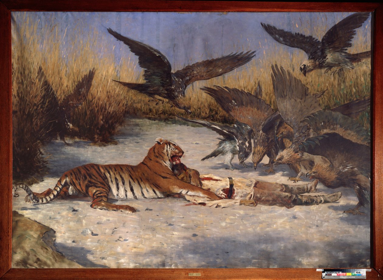 Ein Menschenfresser von Vasili Vasilievich Vereshchagin