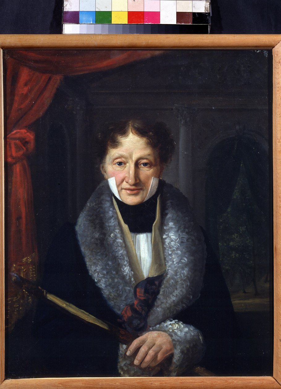 Porträt des Ballettmeisters Charles Louis Didelot von Vasili Venediktovich Baranov