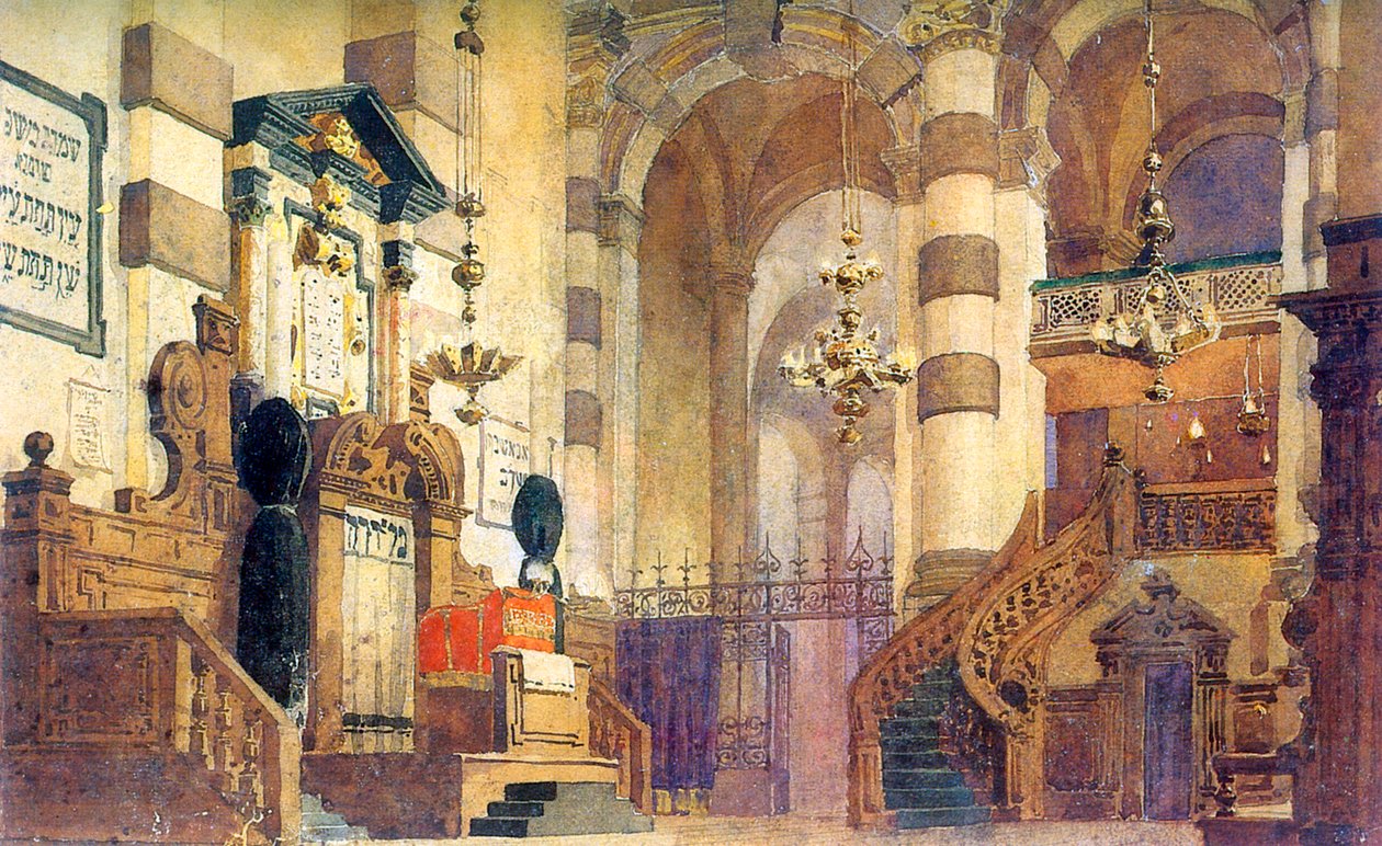 Bühnenbild für die Oper 