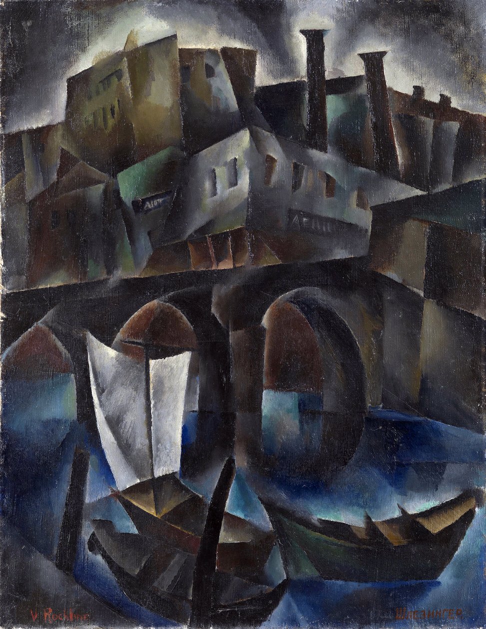 Ansicht von Tiflis (1919-1920) von Vera Rockline