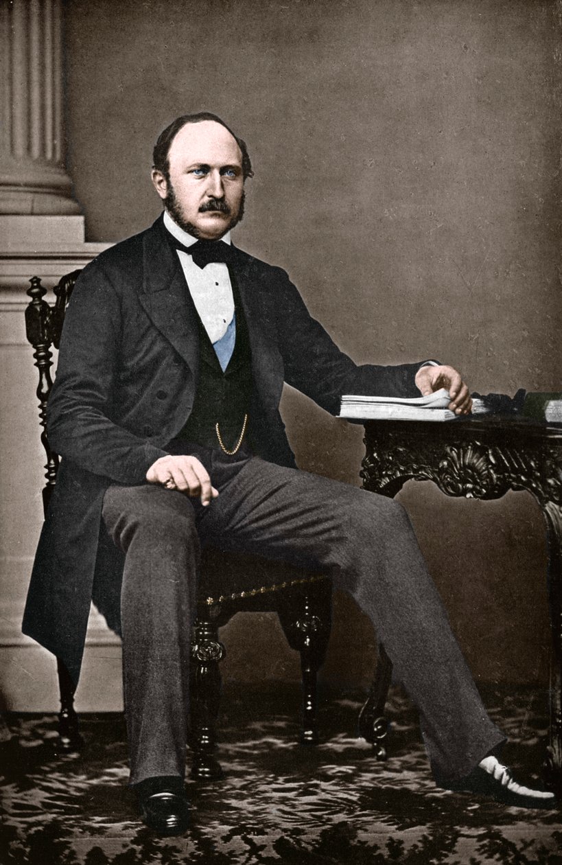 Das letzte Porträt von Albert, Prinzgemahl, 1861 von Vernon Heath