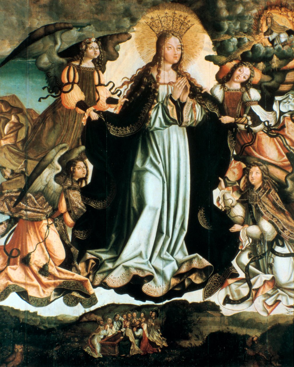 Himmelfahrt der Jungfrau Maria, um 1491-1518 von Vicente Gil