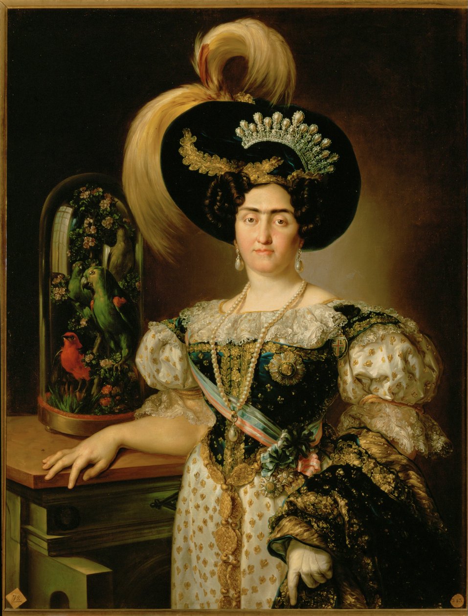 Marie-Francoise Braganza y Bourbon, Ehefrau von König Carlos V von Vicente Lopez y Portana