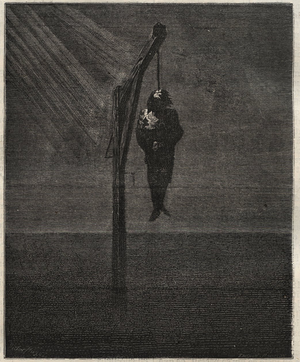 Die Hinrichtung von John Brown - Hinrichtung am 2. Dezember von Victor Hugo