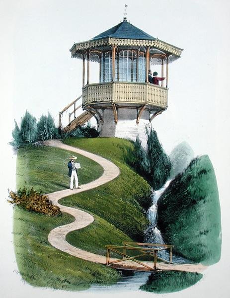 Belvedere von Montigny, aus 