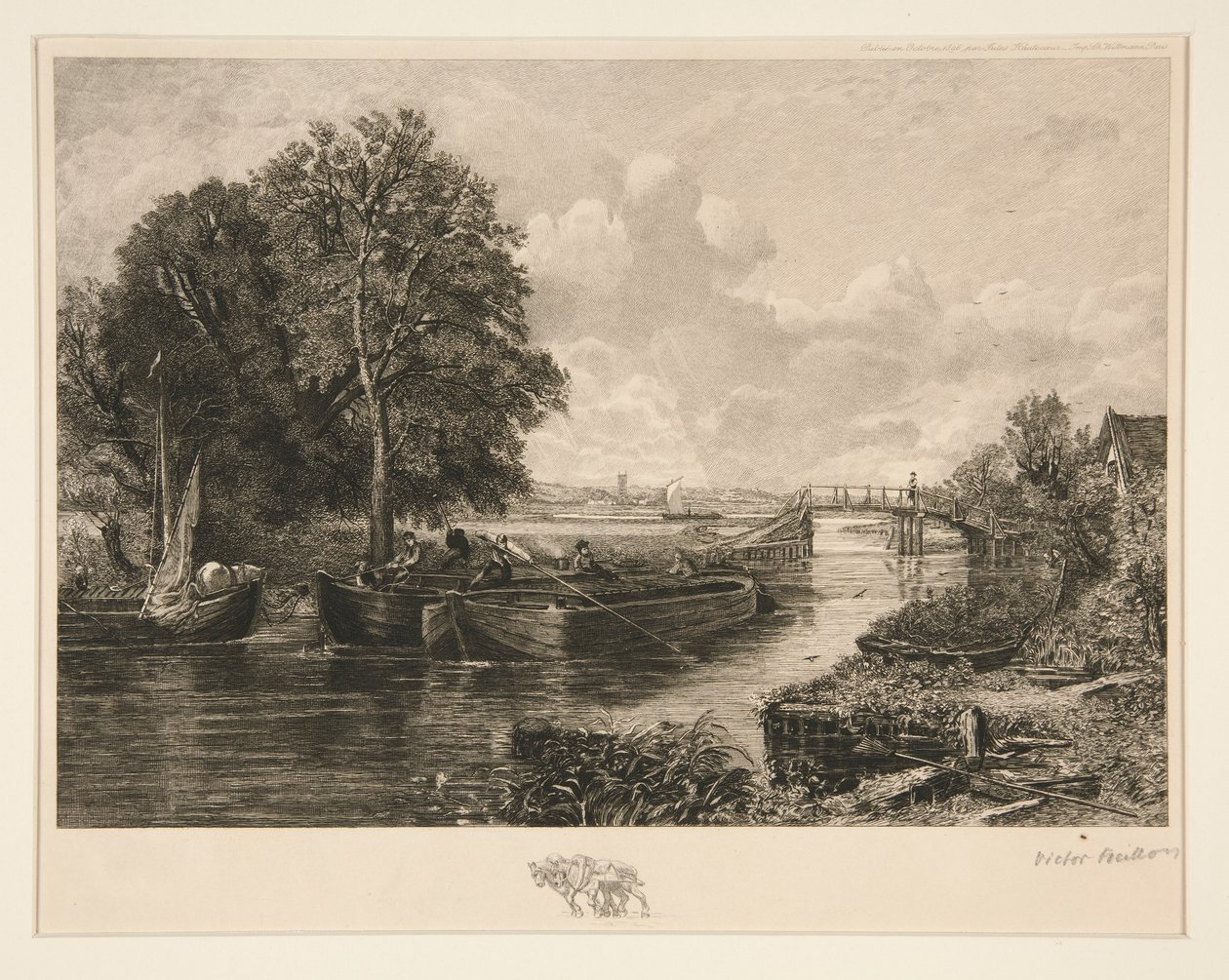 Ansicht auf der Stour von Victor-Louis Focillon