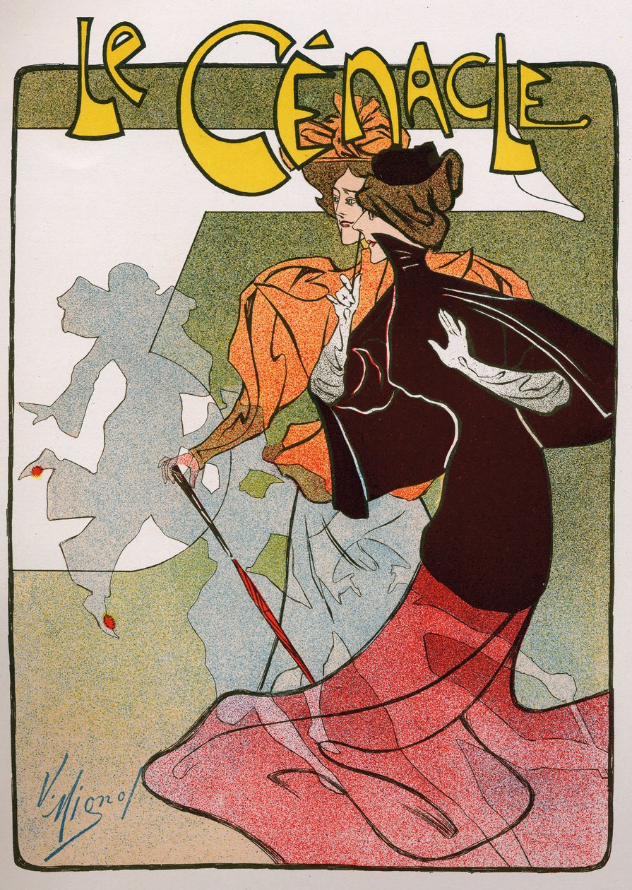 Das Abendmahl, Belgien, Ende des 19. Jahrhunderts (Plakat) von Victor Mignot