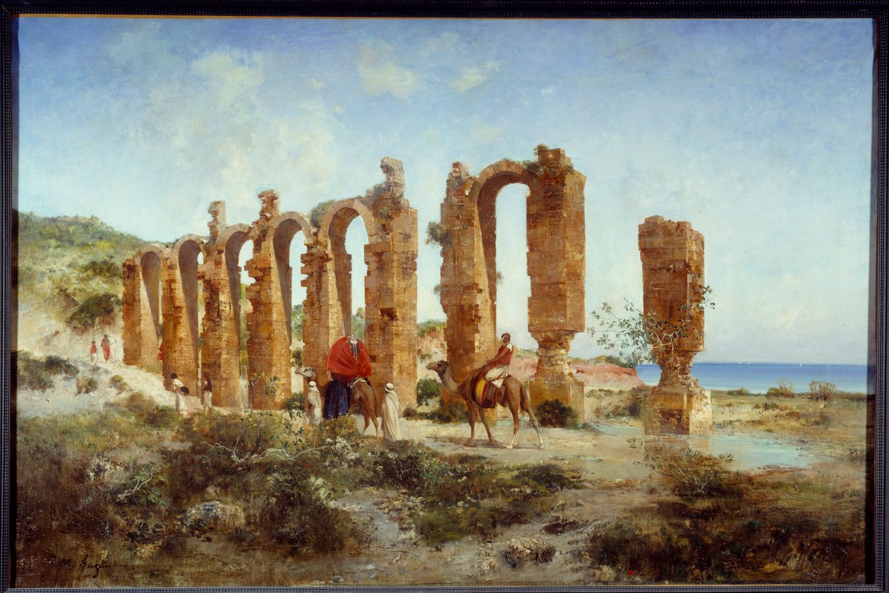 Das römische Aquädukt in Cherchell (Algerien) von Victor Pierre Huguet