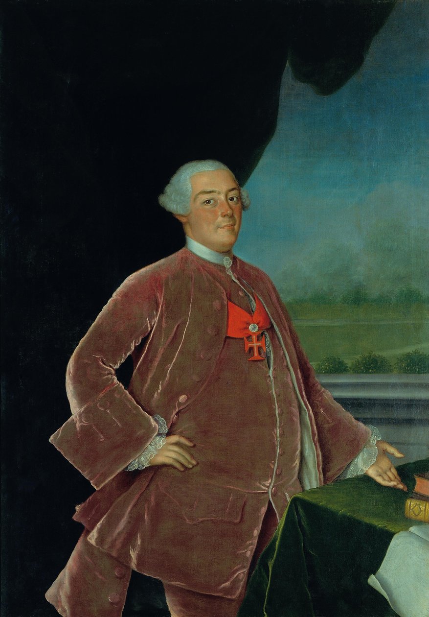Porträt von Infante Pedro (zukünftiger König Pedro III) von Vieira Lusitano