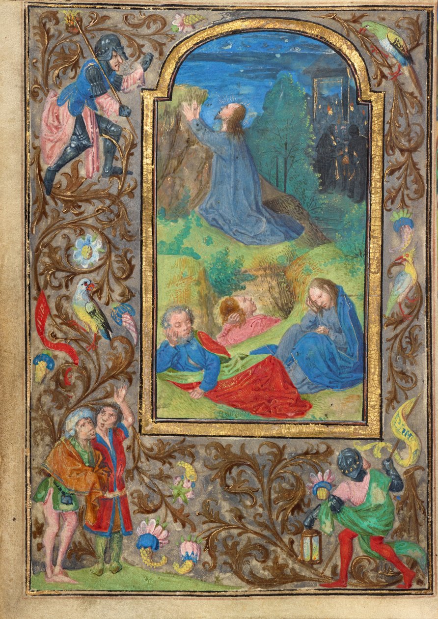 Die Agonie im Garten von Vienna Master of Mary of Burgundy