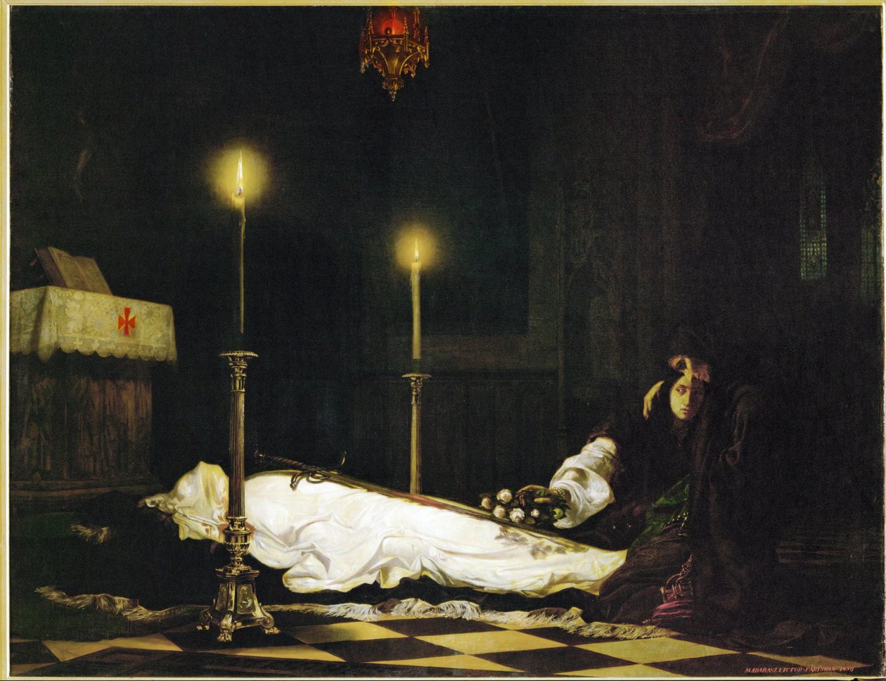 Die Klage um Laszlo Hunyadi von Viktor Madarasz