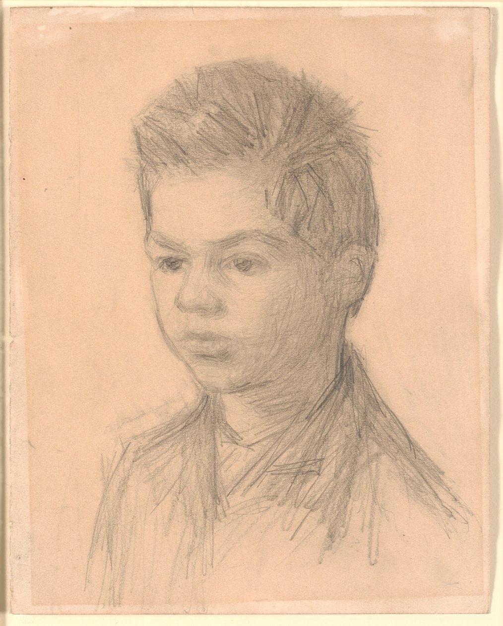 Porträt von Svend Hammershøi, Bruder des Künstlers von Vilhelm Hammershøi