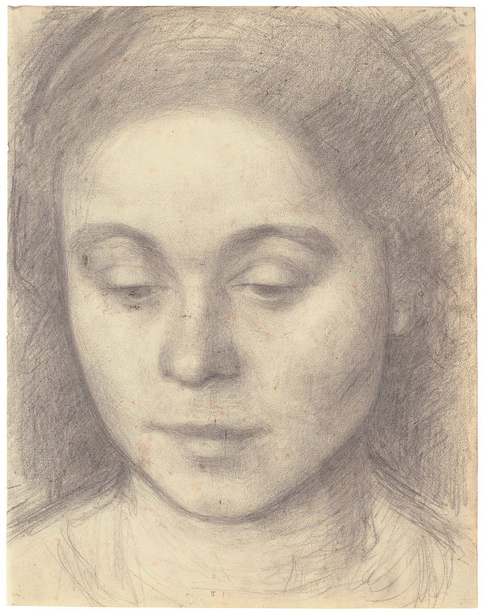 Porträt von Ida, der Frau des Künstlers, 1898 von Vilhelm Hammershoi