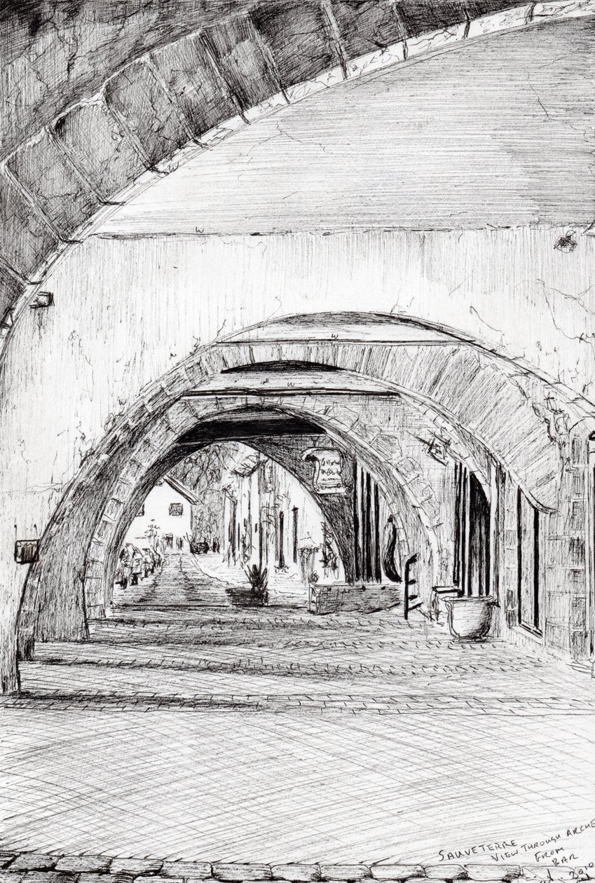 Bögen Sauveterre Frankreich, 2010 von Vincent Alexander Booth