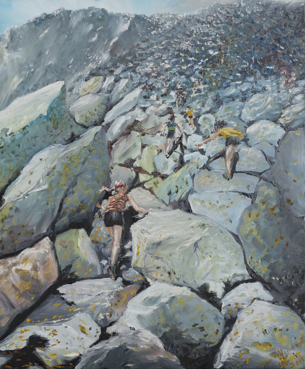 Uphill Fell Rennen, 2013 von Vincent Alexander Booth