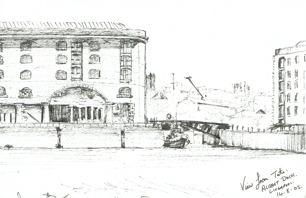 Albert Dock Liverpool, 2003 von Vincent Alexander Booth