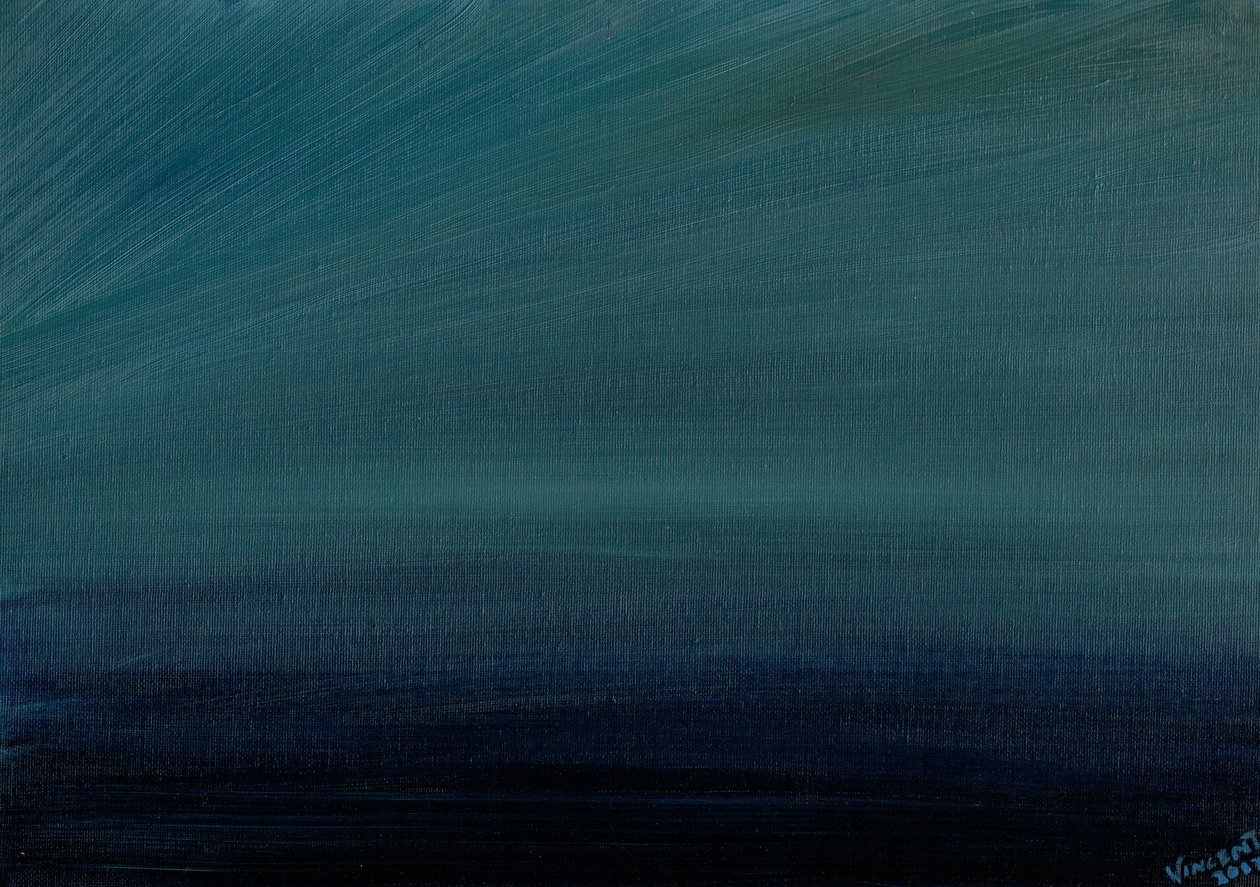 Ozeandämmerung, 2017 von Vincent Alexander Booth