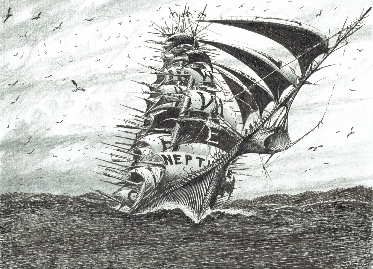 Sturmerschaffer Kap Delfin, 2024 von Vincent Alexander Booth
